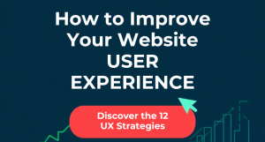 Website user experience design improvements for better engagement and conversions.