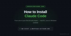 How to install claude code