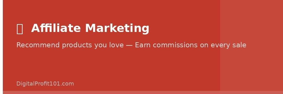 Affiliate marketing turns honest recommendations into recurring commission income