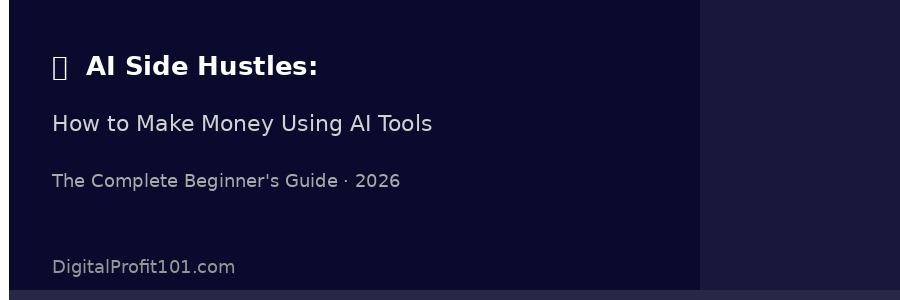 AI side hustles are one of the fastest-growing income categories of 2026