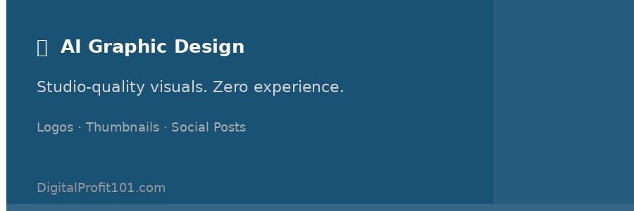 AI design tools have made professional-quality visuals accessible to complete beginners