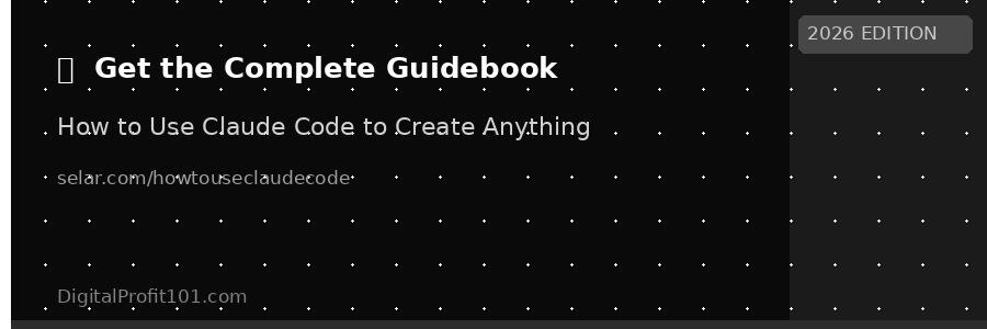 How to Use Claude Code to Create Anything — available now at selar.com/howtouseclaudecode