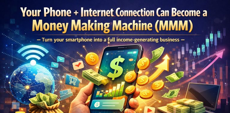Your Phone + Internet Connection Can Become a MMM