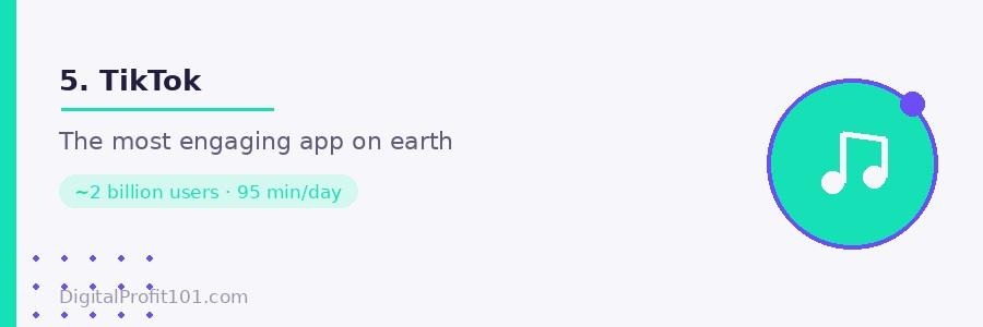 TikTok users spend an average of 95 minutes per day — more than on any other app